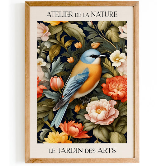 Elegant Victorian Nature Art Print 2024
