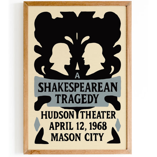 Shakespeare Tragedy Poster Print
