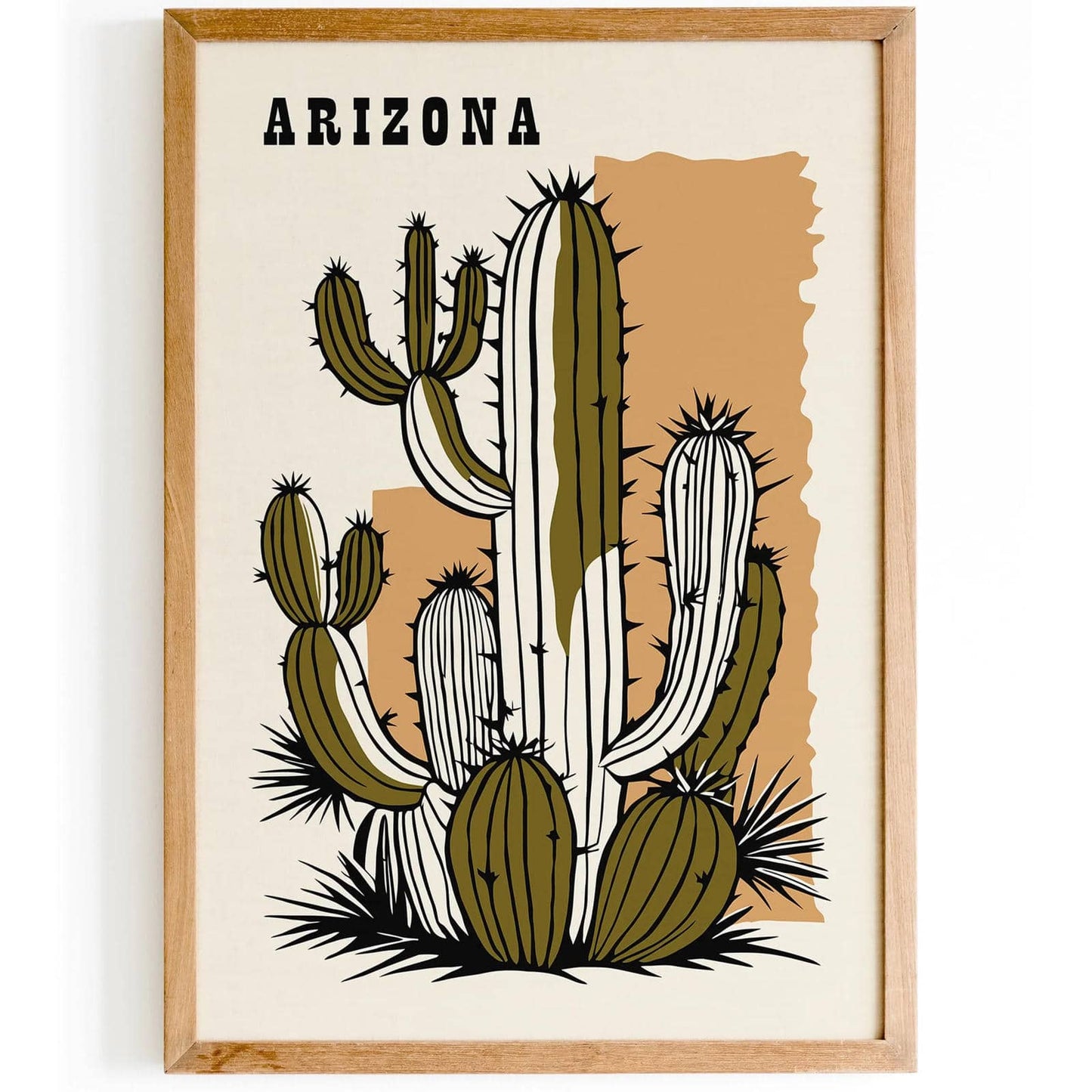 Arizona Cactus Poster