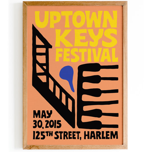 Uptown Keys Festival Poster