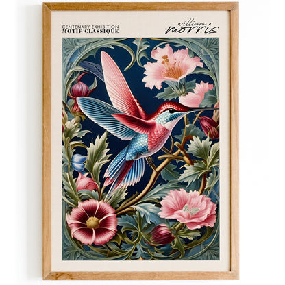 William Morris Hummingbird Poster