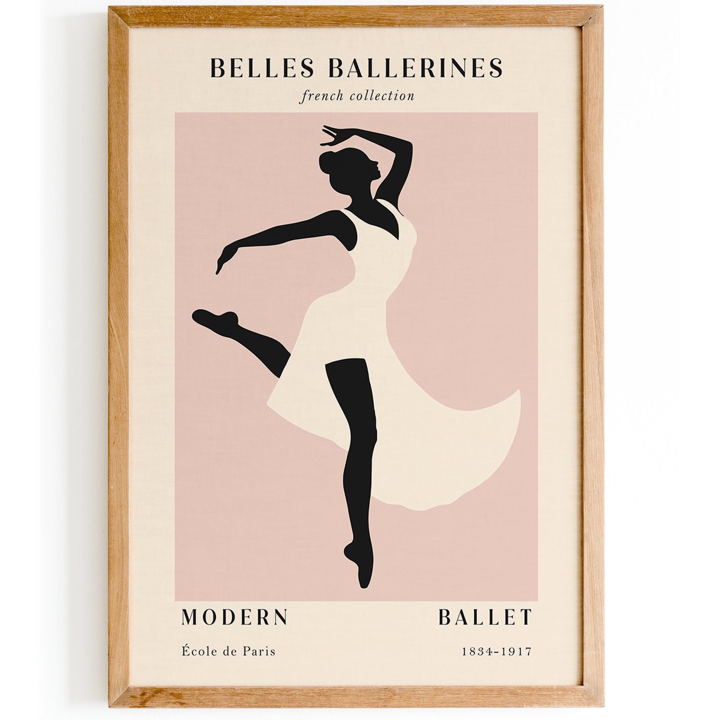 Modern Ballet French Poster