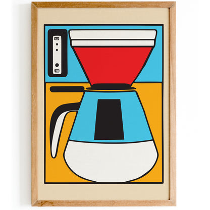 Pop-Art Coffee Poster