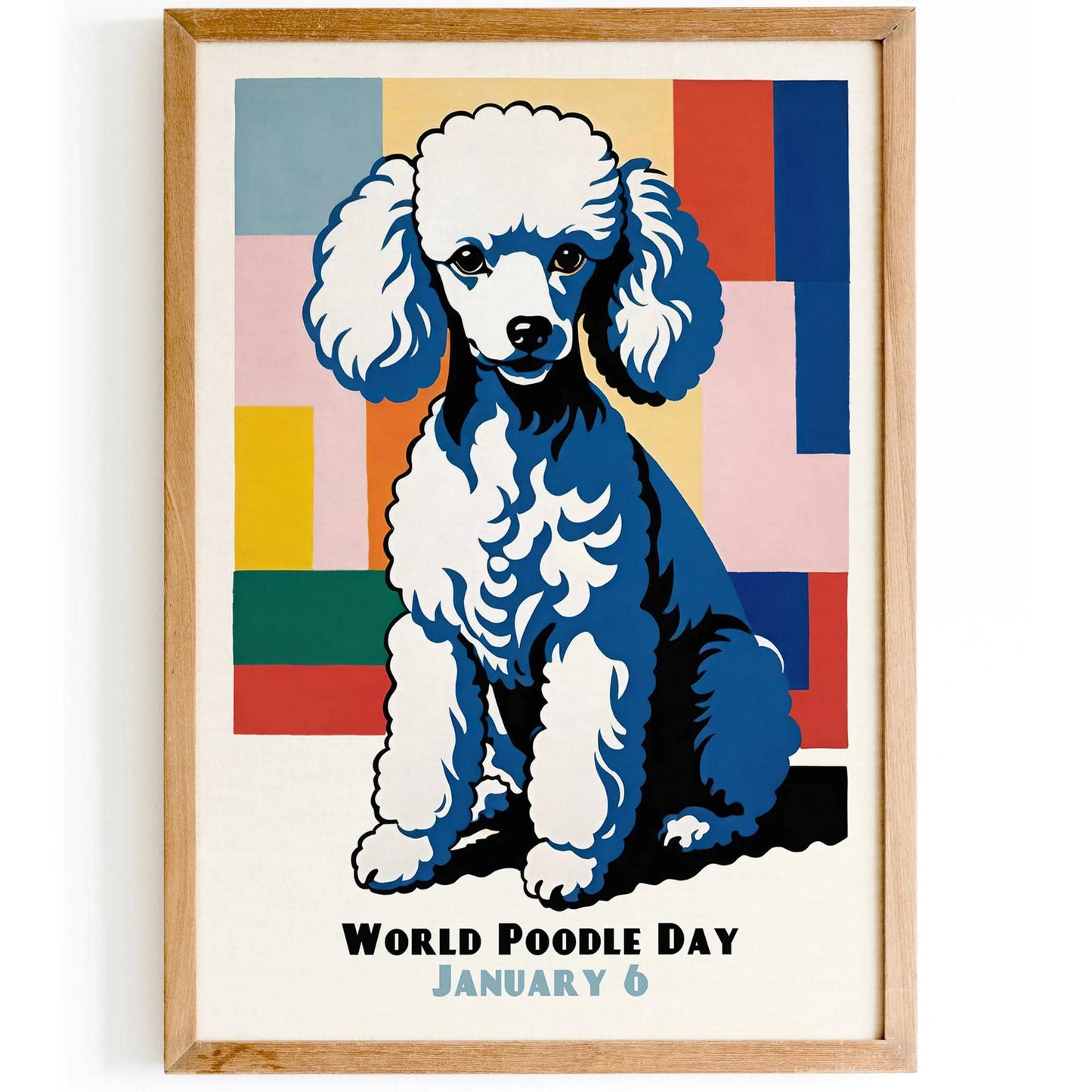 World Poodle Day Cute Poster