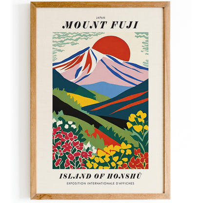 Japan Mount Fuji Poster