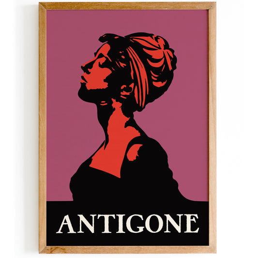 Antigone - Vintage Theater Poster Print