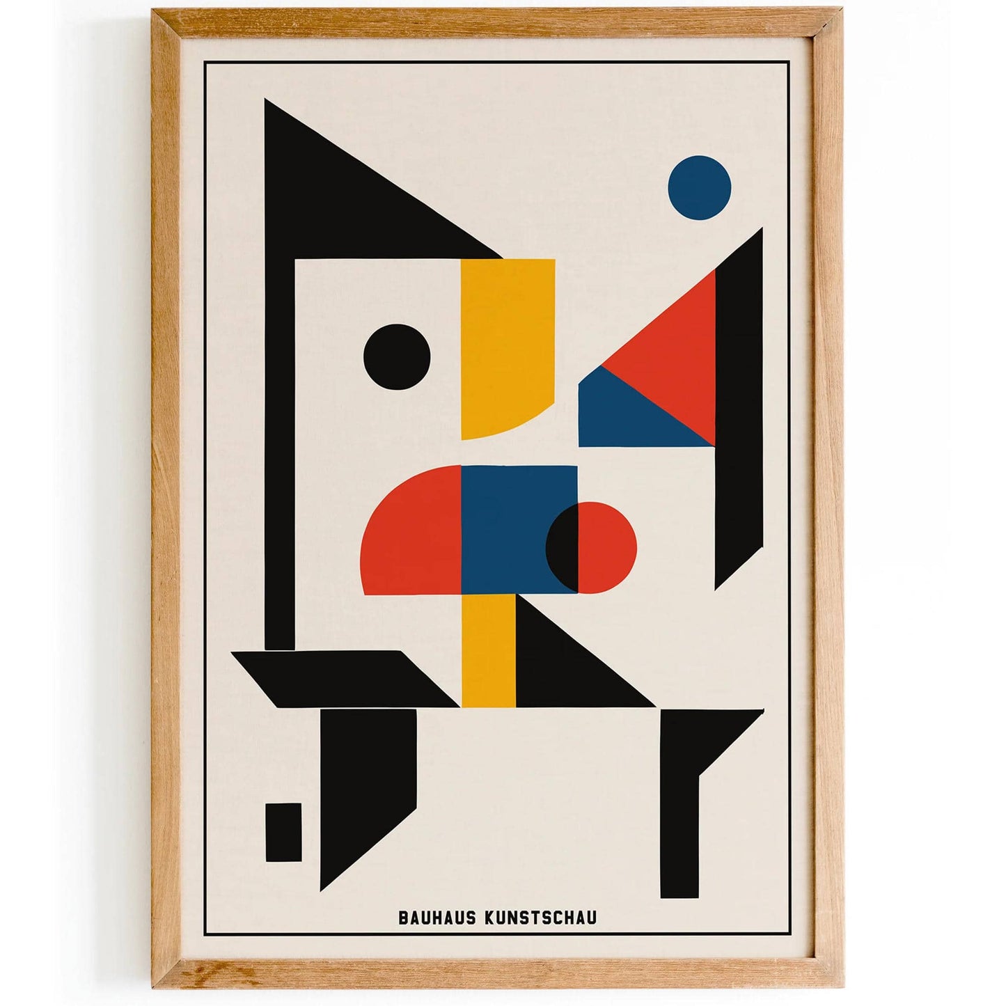 Bauhaus Geomtric Poster Print