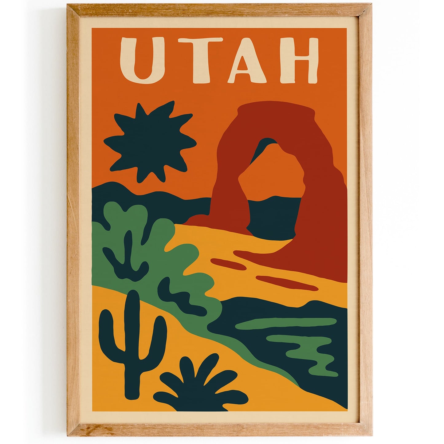 Utah Travel Poster