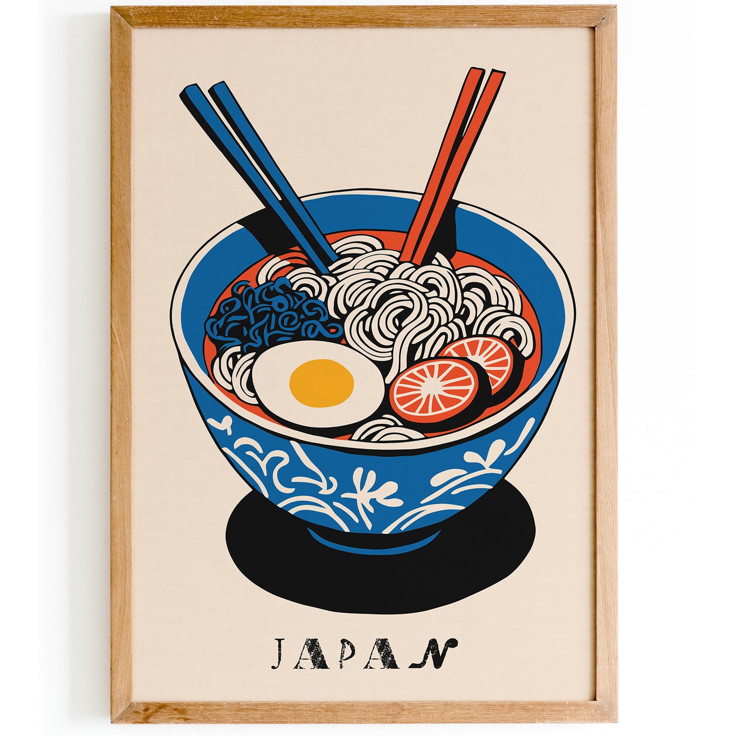 Japanese Ramen Soup Kitchen Wall Art