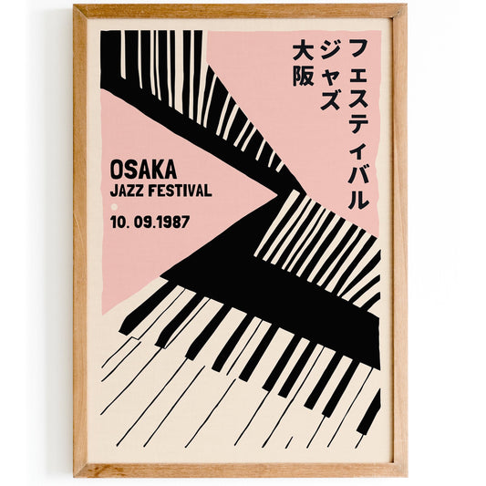 Osaka Jazz Festival Poster