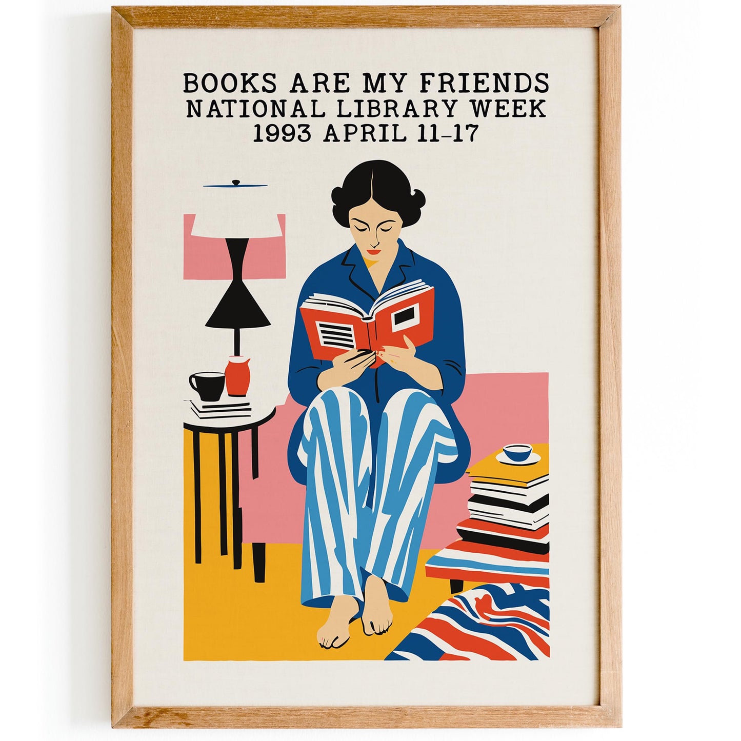 Cozy Reader Poster Print