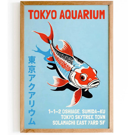 Tokyo Aquarium Poster Print