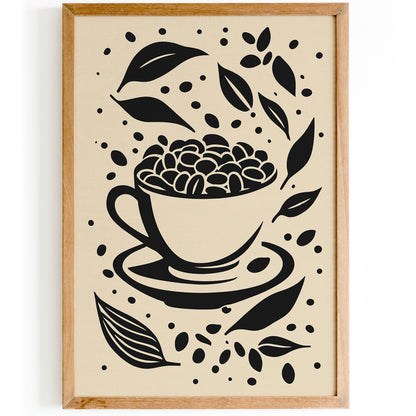 Coffee Time Kitchen Poster