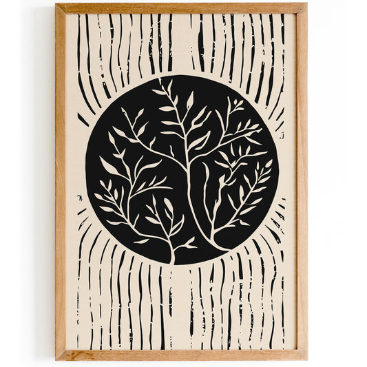 Rustic Abstract Nature Wall Art