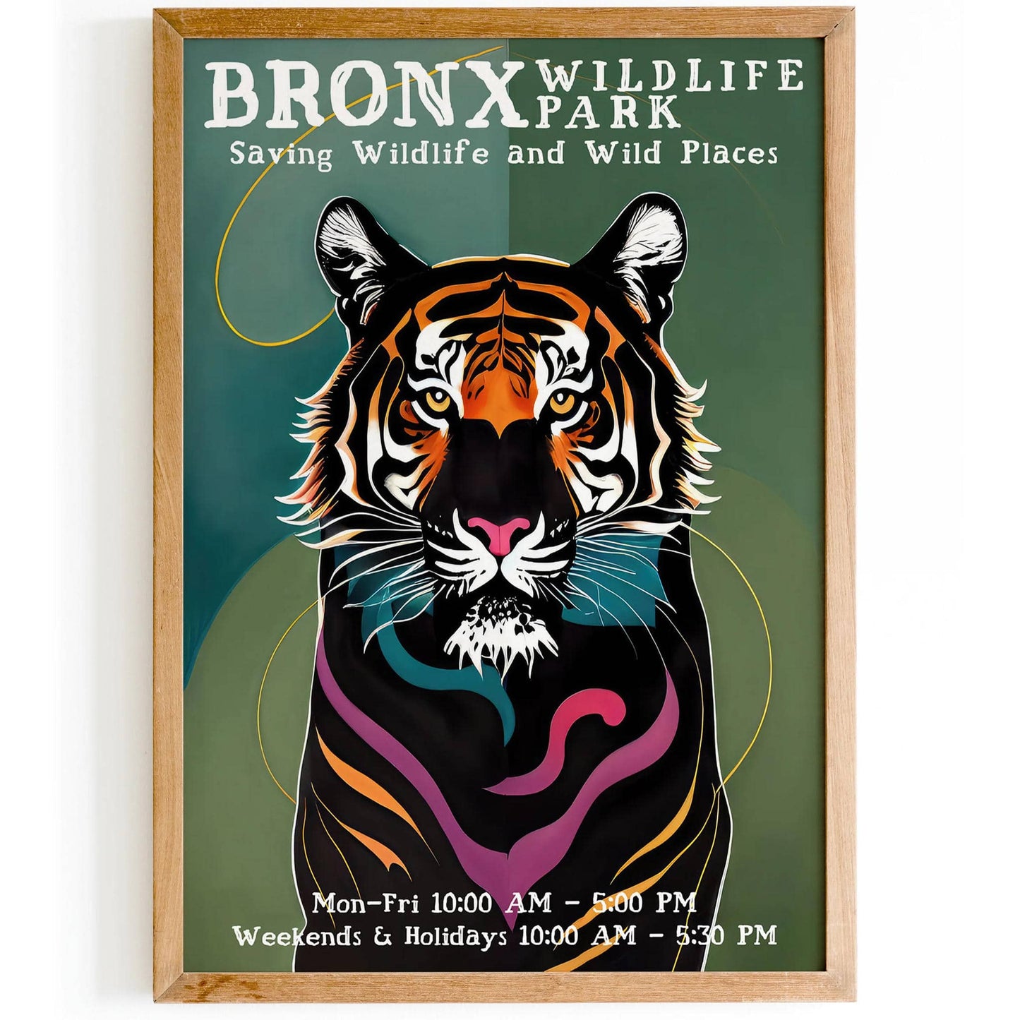 Bronx Wildlife Park Zoo Poster - HypeSheriff