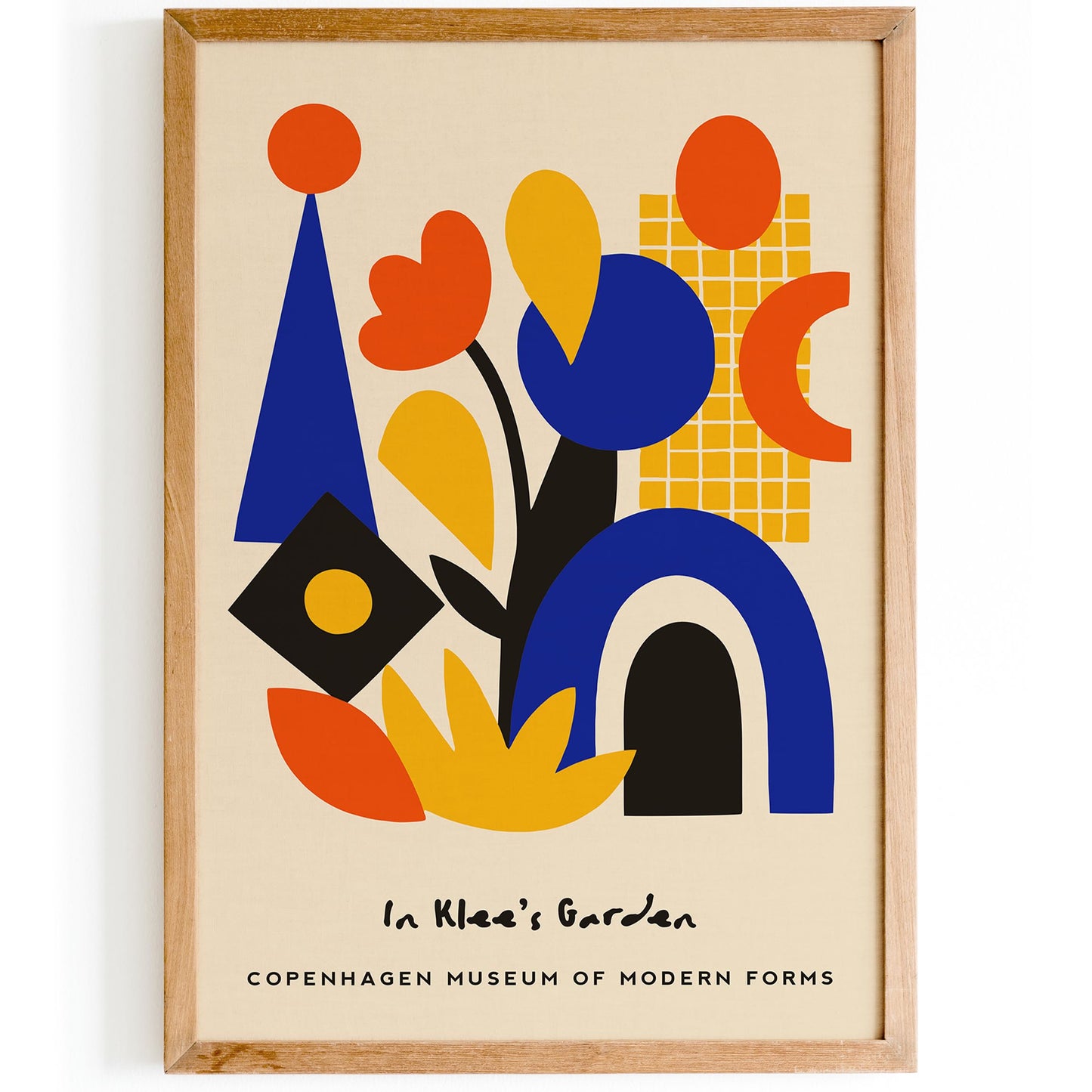 Paul Klee inspired Wall Art Print