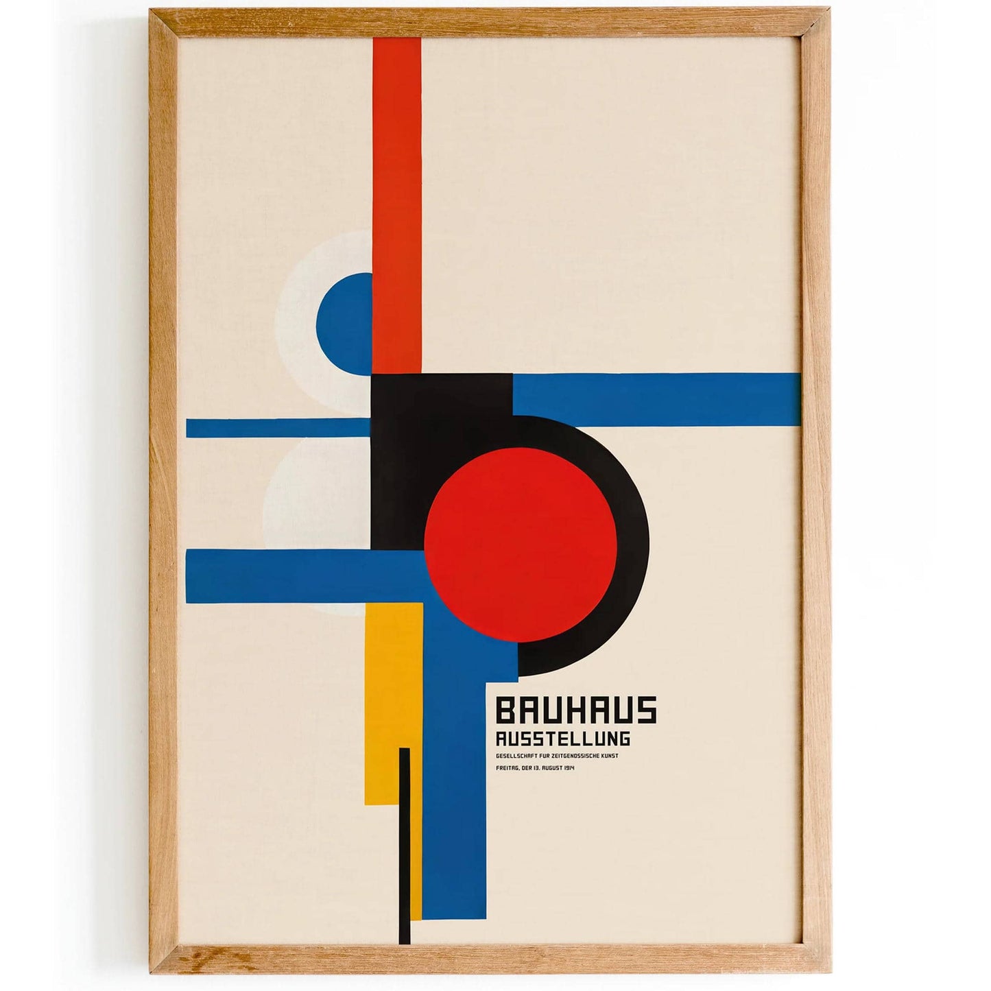 Bauhaus Ausstellung Shapes Poster