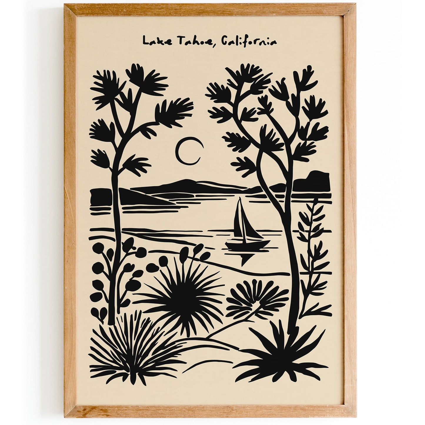 Lake Tahoe California Poster