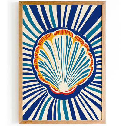 Seashell Coastal Wall Art
