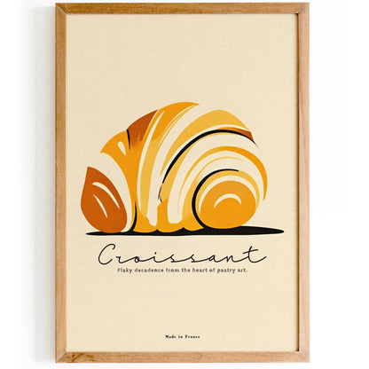Croissant - Made in France - Wall Art