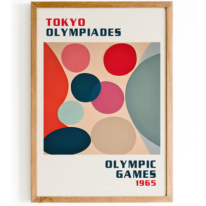 Tokyo Olympiades 1965 Poster