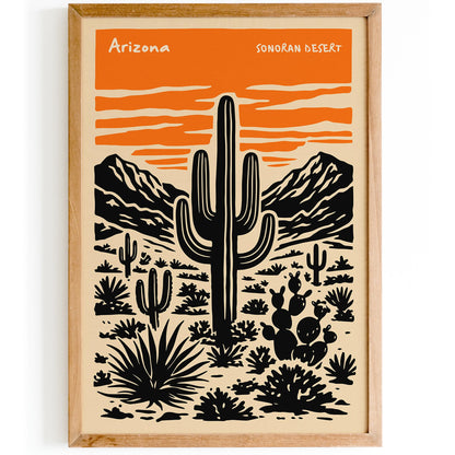 Arizona Sonoran Desert Poster