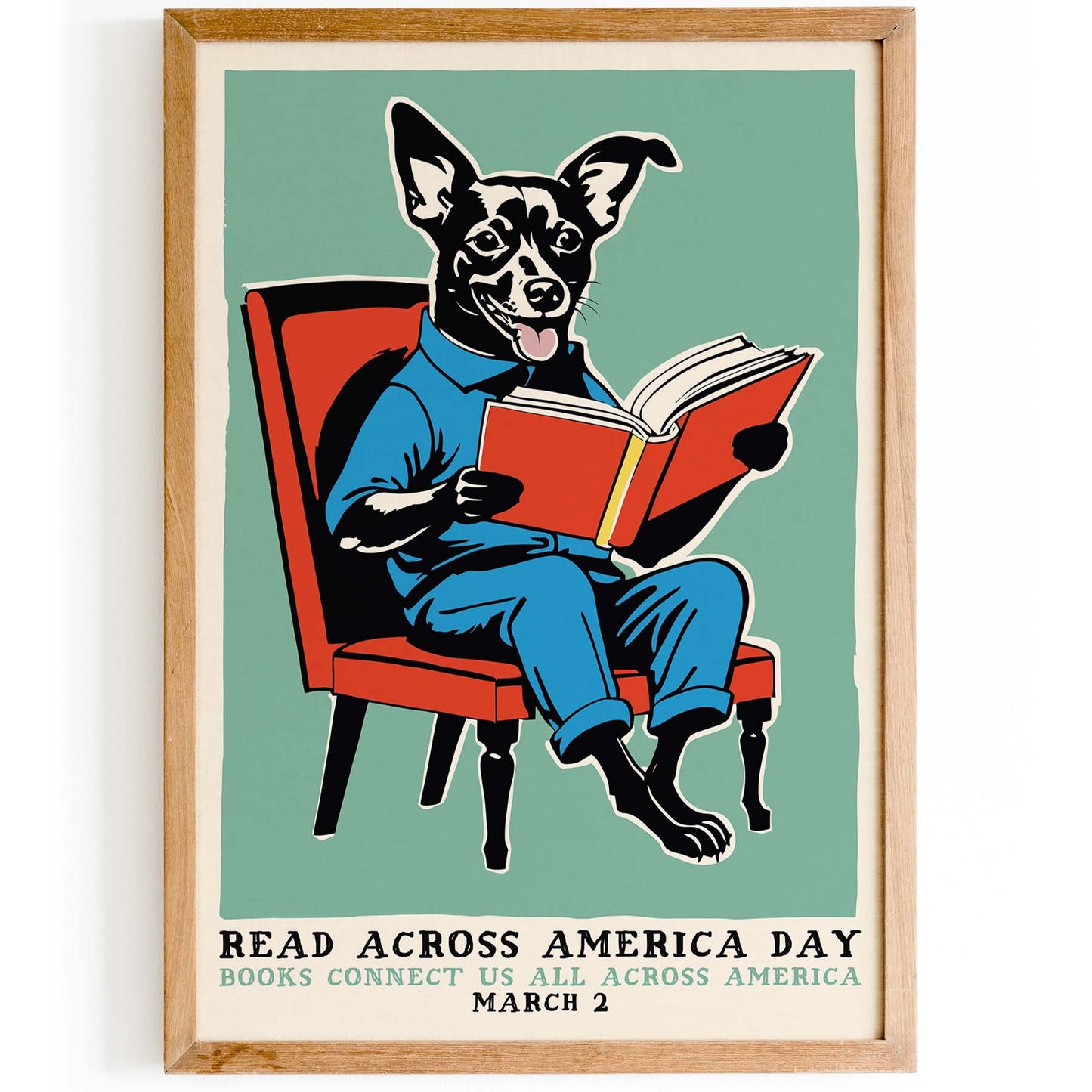 Read Across America Day Poster Print