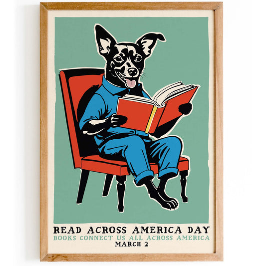 Read Across America Day Poster Print