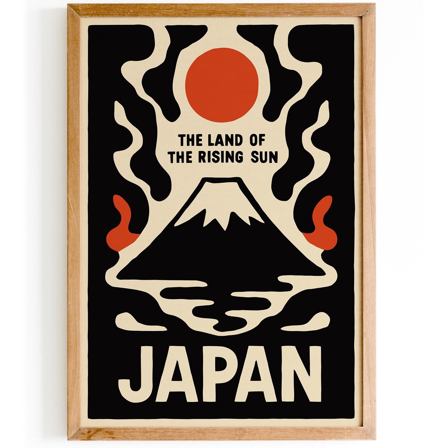 Japan Rising Sun Poster