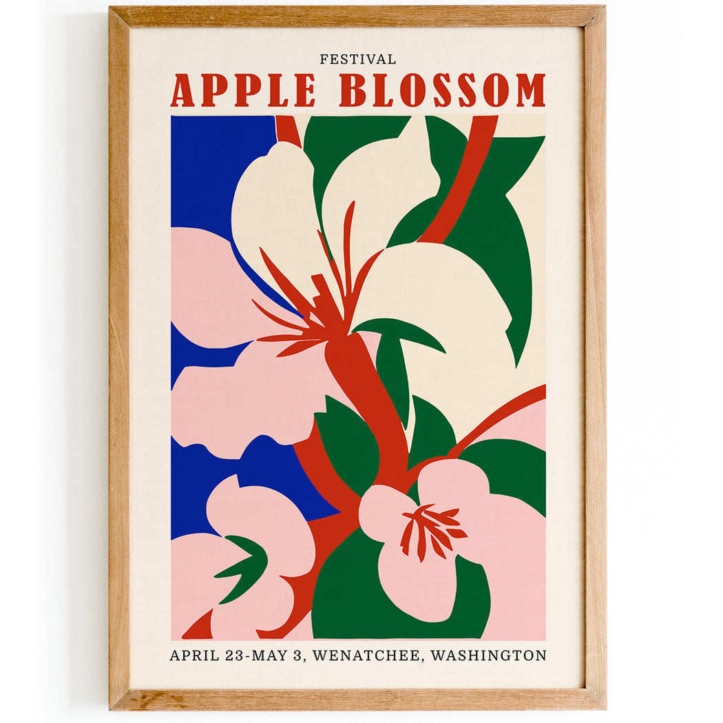 Apple Blossom Festival, Washington Poster