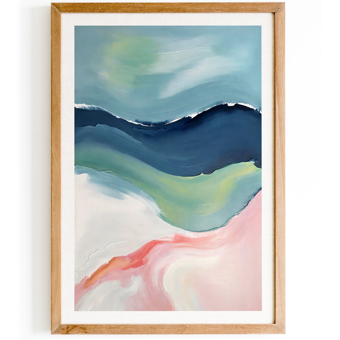 Abstract Landscape Print - Modern Wall Art