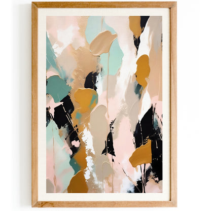 Ethereal Abstraction - Chic Poster for Modern Homes