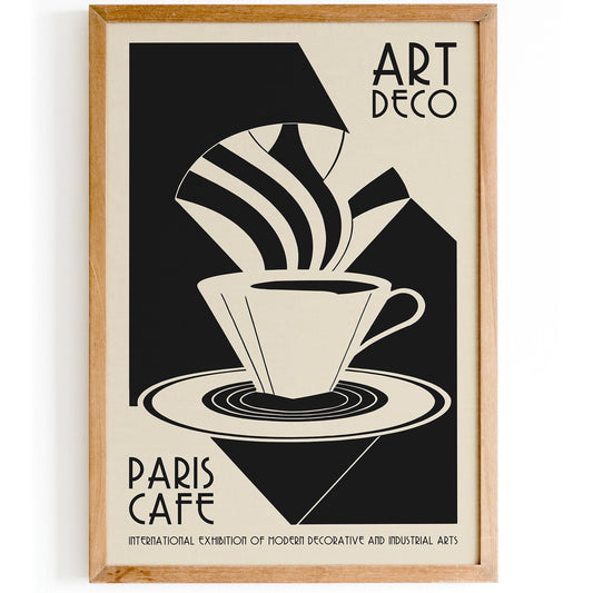 Art Deco Cafe Wall Decor