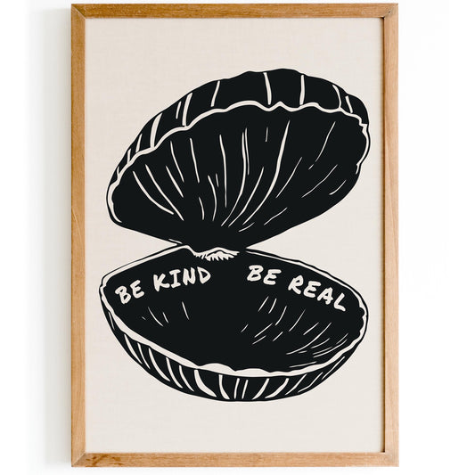 Be Kind Retro Art Print