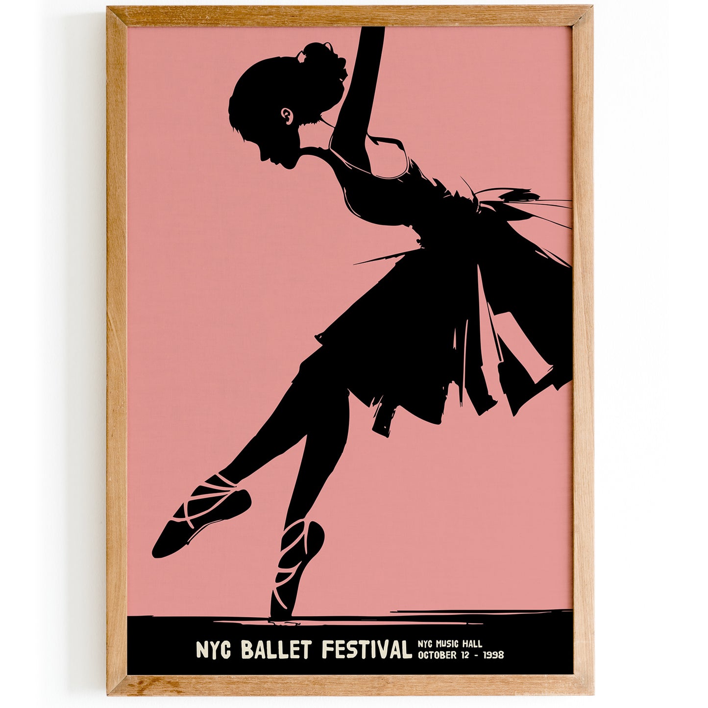 NYC Ballet Festival 1998 Wall Art Print