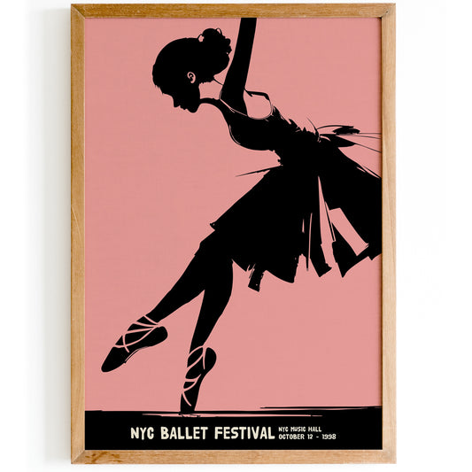 NYC Ballet Festival 1998 Wall Art Print