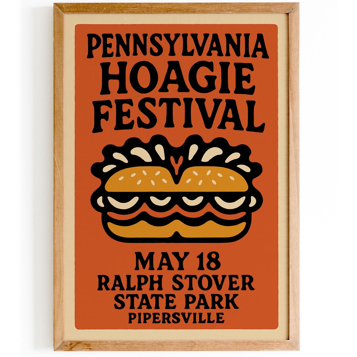 Pennsylvania Hoagie Festival Poster