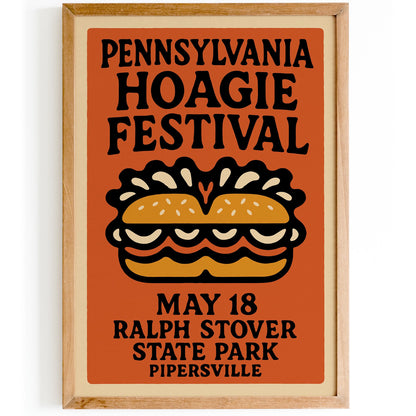 Pennsylvania Hoagie Festival Poster
