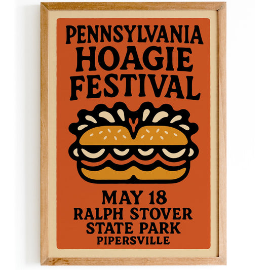 Pennsylvania Hoagie Festival Poster
