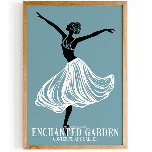 Enchanted Garden NYC Music Hall Poster