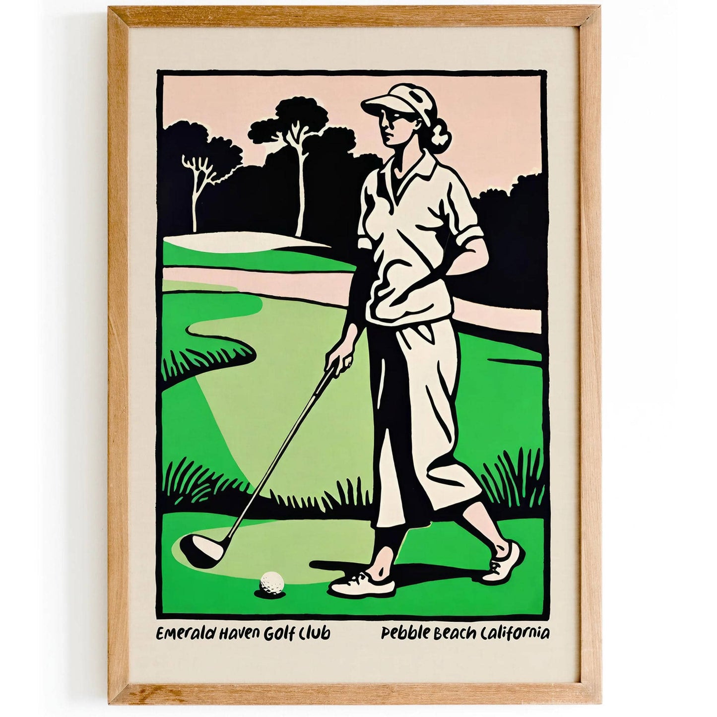 California Golf Club Poster Print