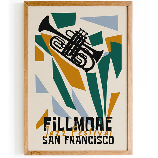 Fillmore Jazz Festival Poster