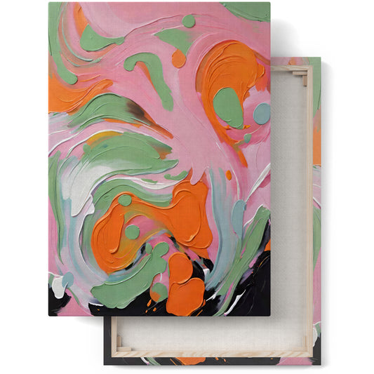 Colorful Harmony: Modern Canvas Print