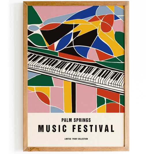 Palm Springs Music Festival Poster