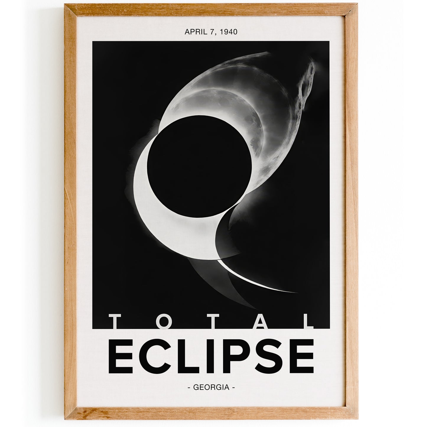 Total Eclipse Georgia 1940 Poster