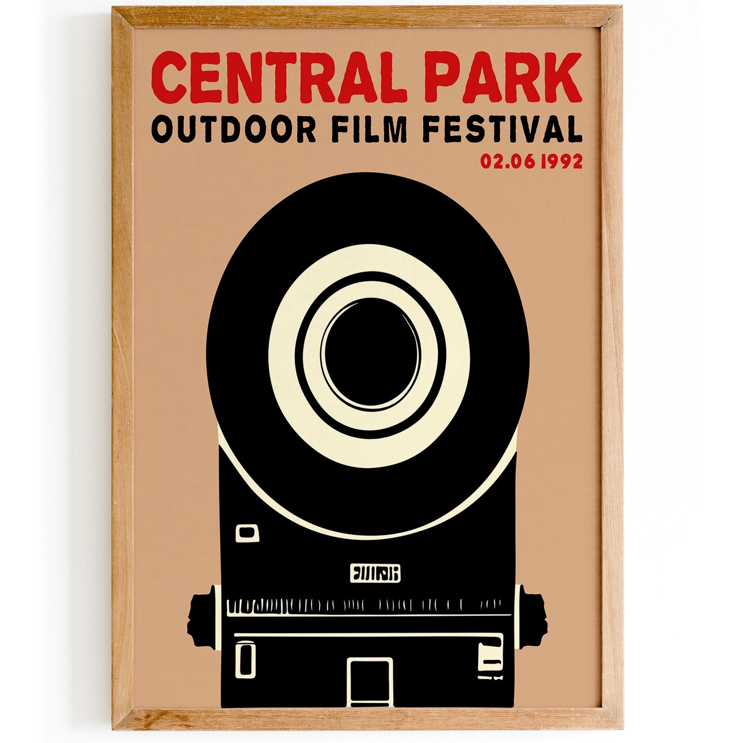 Central Park Outdoor Film Festival Poster