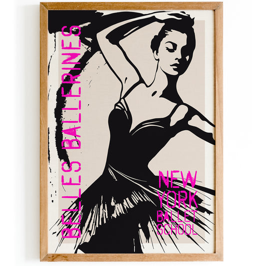 Ballerina New York Poster