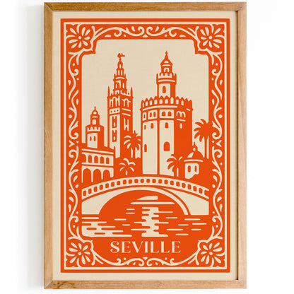 Orange Seville Travel Poster.jpg