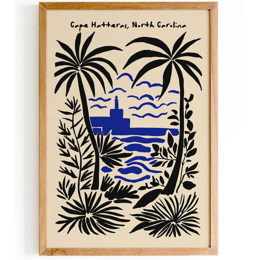 Cape Hatteras North Carolina Poster