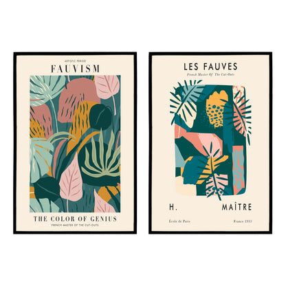 Set of 2 French Fauvism Master Poster